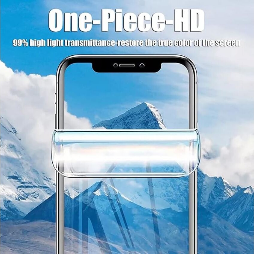 Folie Hydrogel pentru Samsung Galaxy S25, Protectie Ecran, Reparare automata, Pelicula Transparenta
