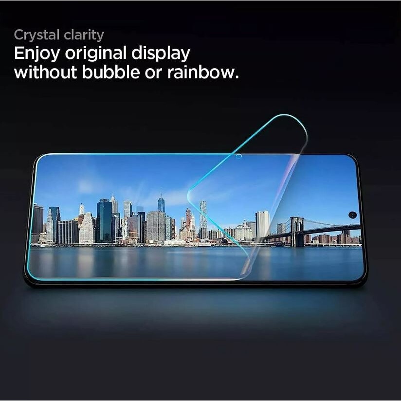 Folie Hydrogel pentru Samsung Galaxy S25, Protectie Ecran, Reparare automata, Pelicula Transparenta
