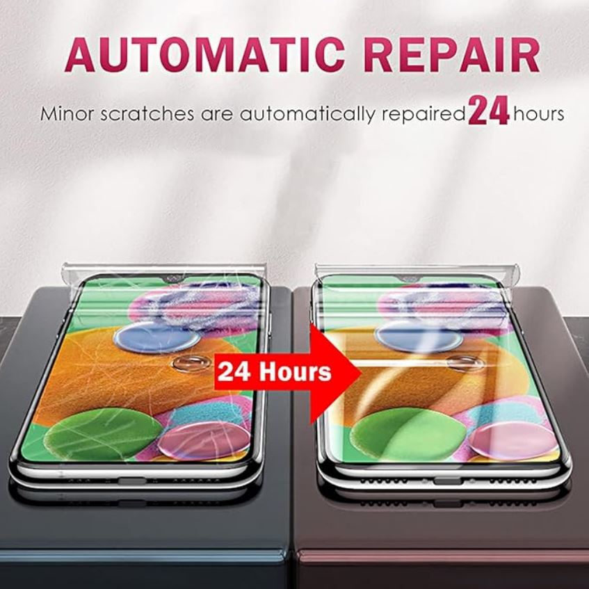 Folie Hydrogel pentru Samsung Galaxy S25, Protectie Ecran, Reparare automata, Pelicula Transparenta
