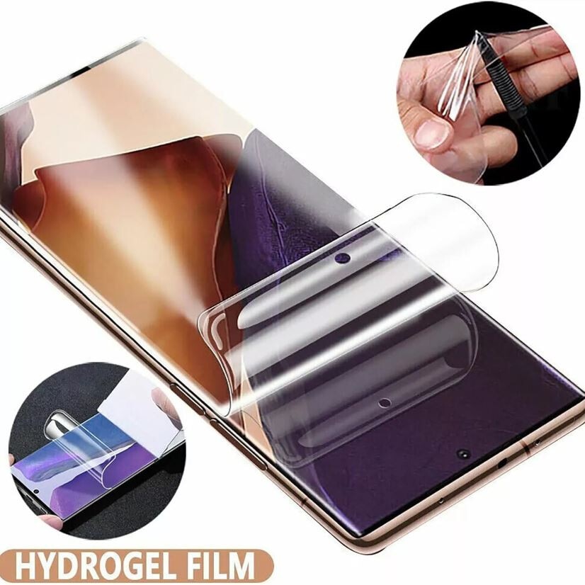 Folie Hydrogel pentru Samsung Galaxy S25, Protectie Ecran, Reparare automata, Pelicula Transparenta