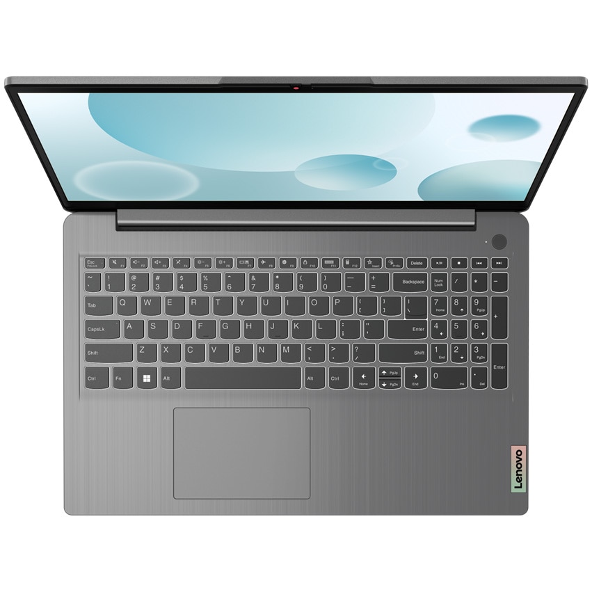 Laptop Lenovo IdeaPad 3 15IAU7 cu procesor Intel® Core™ i3-1215U pana la 4.4 GHz, 15.6", Full HD, IPS, 8GB, 256GB SSD, Intel® UHD Graphics, No OS, Arctic Grey