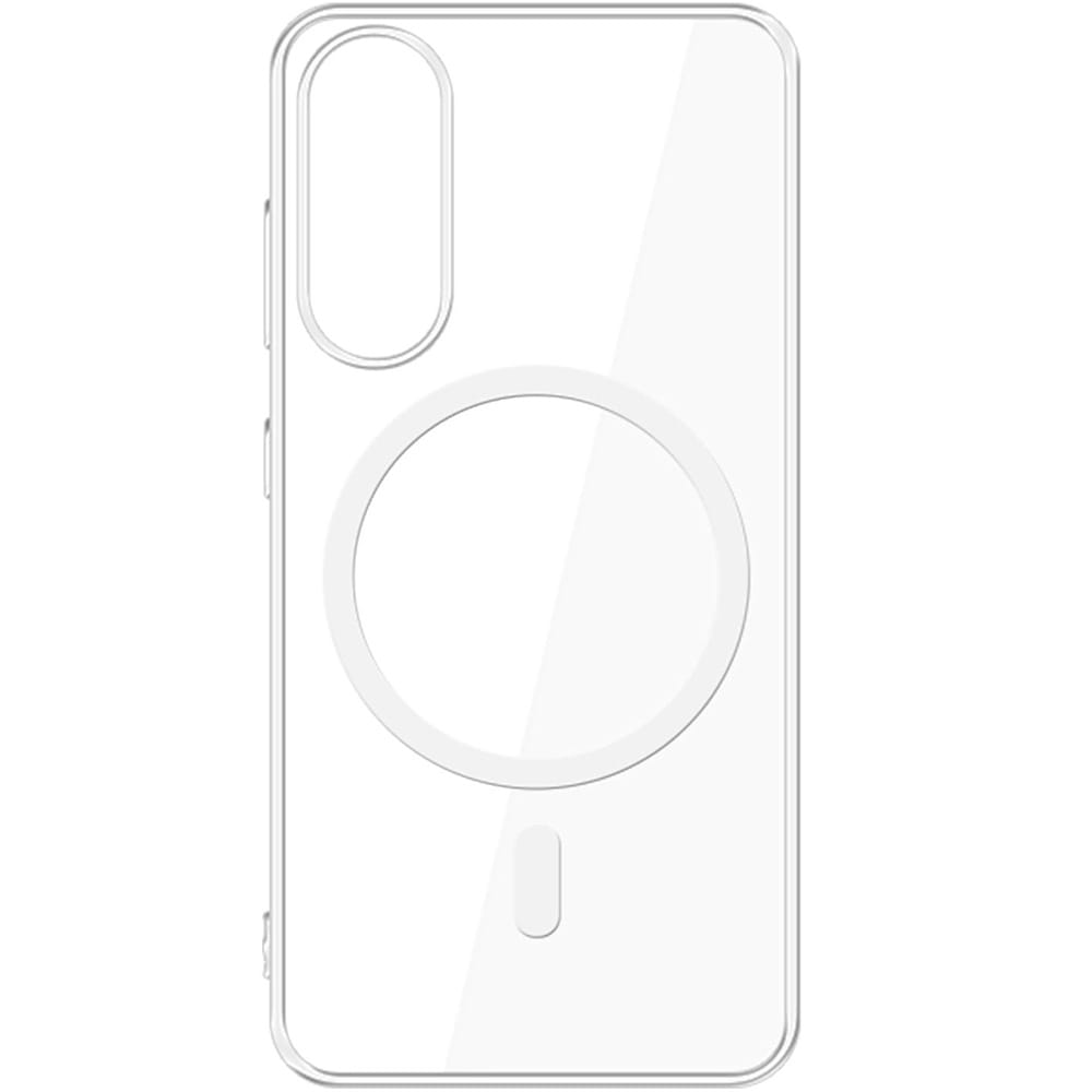 Carcasa 3MK MagCase compatibila cu Samsung Galaxy S25 Edge, Transparent