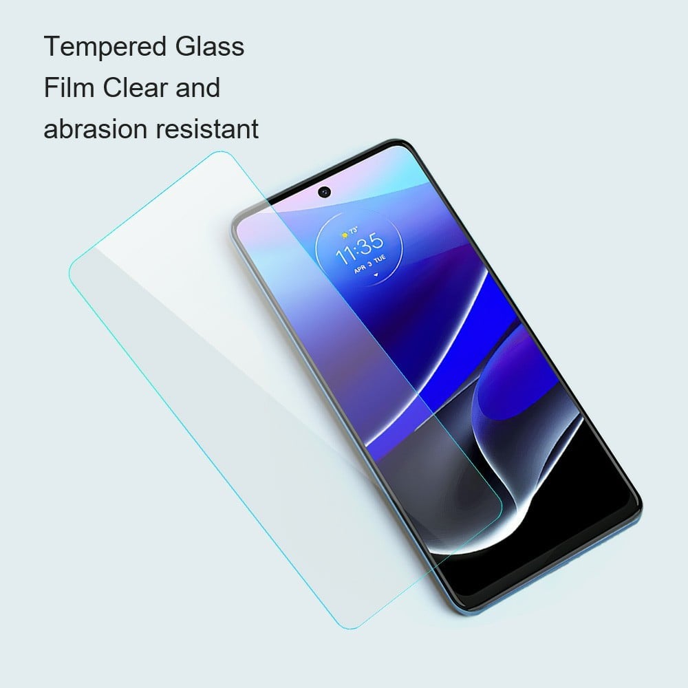 Folie pentru Motorola Moto G86, SKYDDAR INNOVATION, Sticla Securizata, Ultra HD, Protectie 111D, Montare Simpla, set cu sticker, Transparent