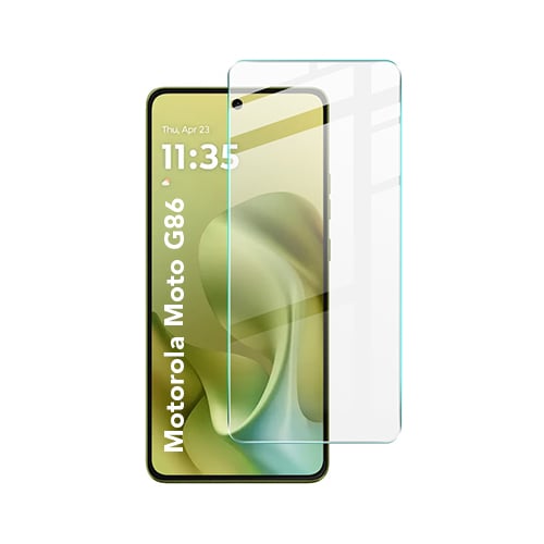 Folie pentru Motorola Moto G86, SKYDDAR INNOVATION, Sticla Securizata, Ultra HD, Protectie 111D, Montare Simpla, set cu sticker, Transparent