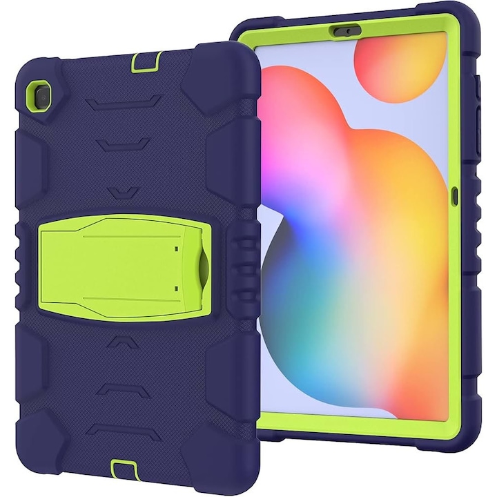 Husa compatibila cu Tableta Samsung A7 T500/T505 Blue Green