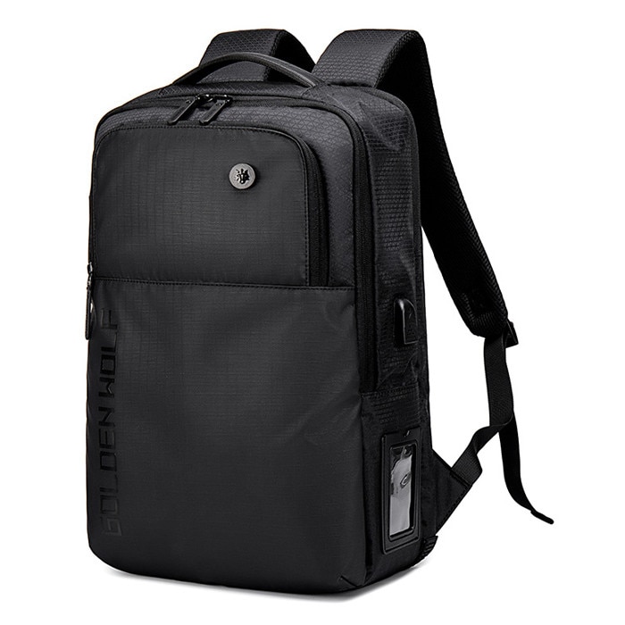 Rucsac laptop, Golden Wolf, 15.6", 20L, negru