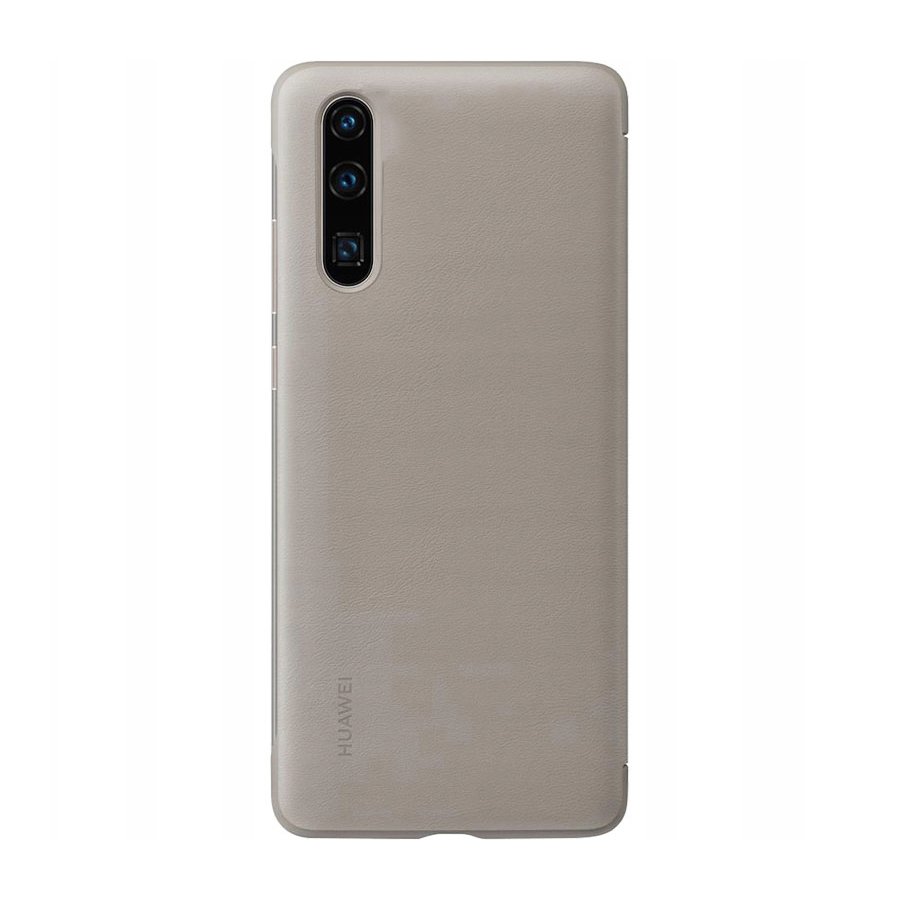Husa telefon tip carte, Huawei, Elle P30, Kaki