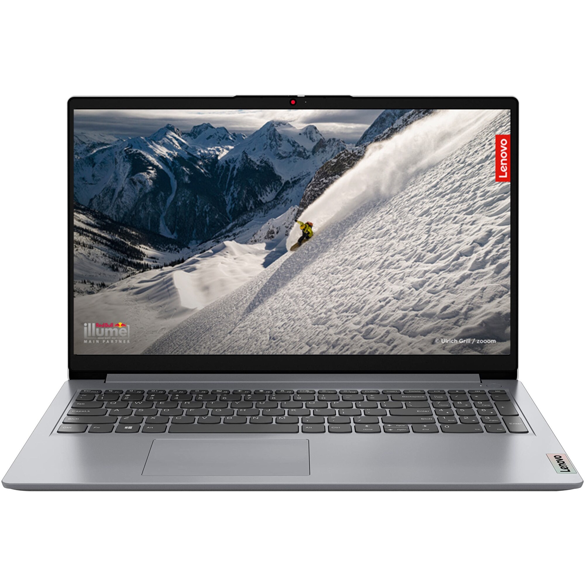 Laptop Lenovo IdeaPad 1 15ALC7 cu procesor AMD Ryzen 7 5700U, 15.6", Full HD, 24GB DDR4, 1TB SSD, Windows 11 Pro, Cloud Grey