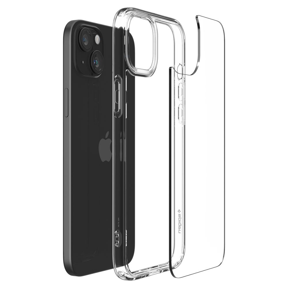 Husa pentru iPhone 15, Spigen Ultra Hybrid, Clear