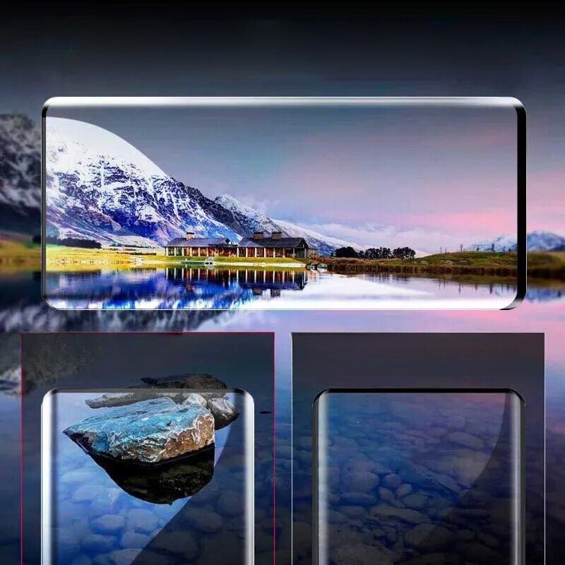 Sticla Temperata 3D pentru Motorola Edge 50 Ultra, 9H, 0,3mm, neagra, set cu 2 servetele de curatare
