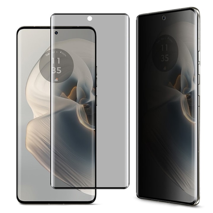 Folie protectie IMAK pentru Motorola Edge 50 Pro / 50 Ultra / 50 Fusion, sticla securizata, anti-spion, 0,3mm, rezistenta la zgarieturi