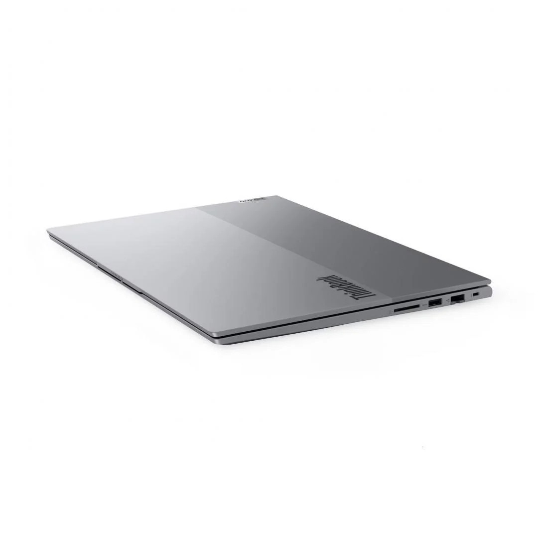 Laptop Lenovo ThinkBook 14 G9 IRL, 14" WUXGA, Intel® Core™ 7 240H pana la 5.2 GHz, 16 GB RAM DDR5 5600, 512 GB SSD, Intel® Graphics, Free Dos, Arctic Grey 512 GB