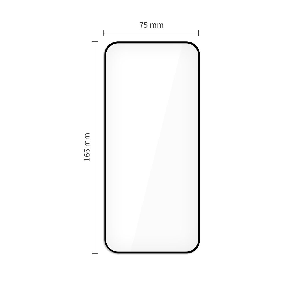 Set 2 folii sticla Tech-Protect Glass Fit Plus compatibila cu Xiaomi Redmi 15C / POCO C85, Negru