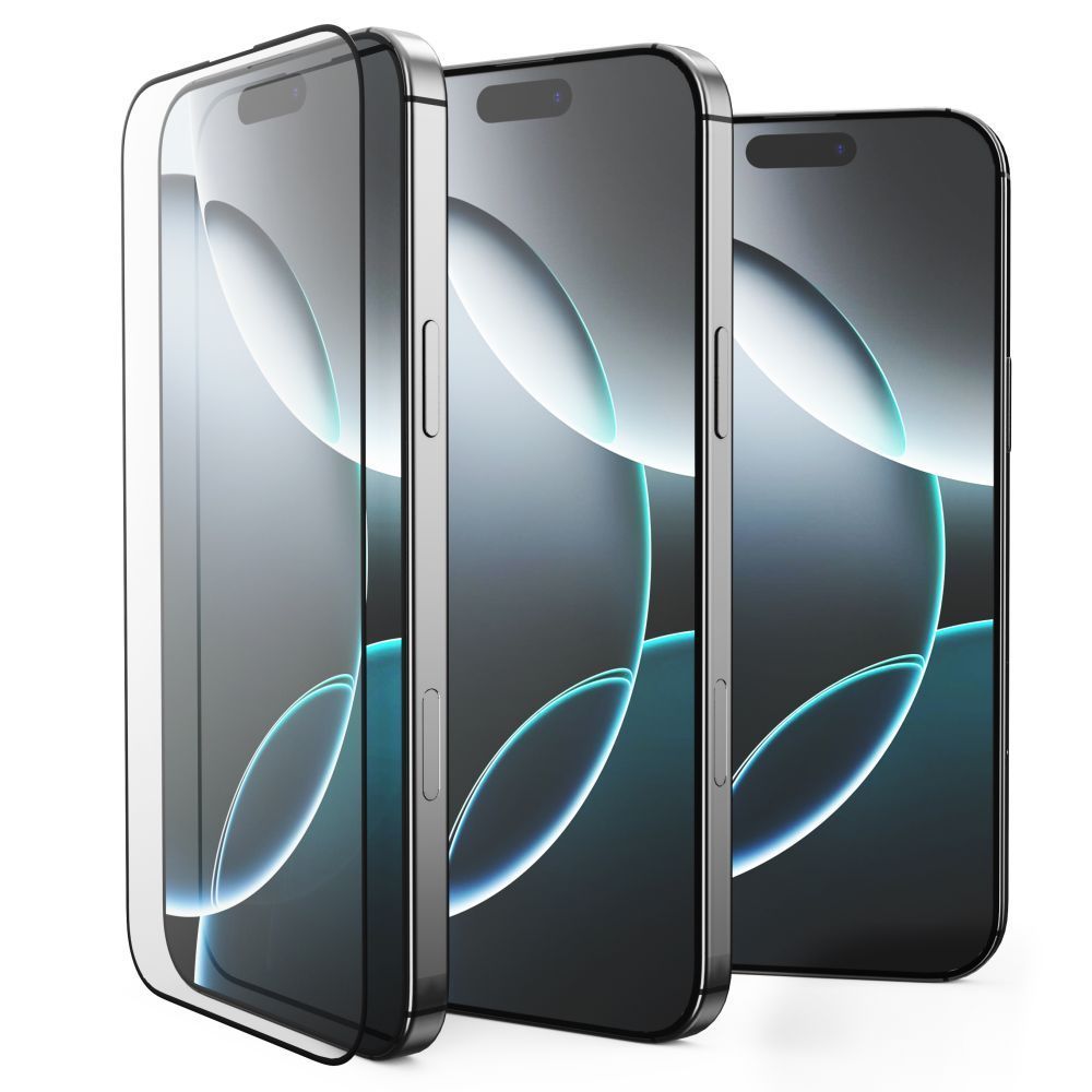 Set 2 folii sticla Tech-Protect Glass Fit Plus compatibila cu Xiaomi Redmi 15C / POCO C85, Negru