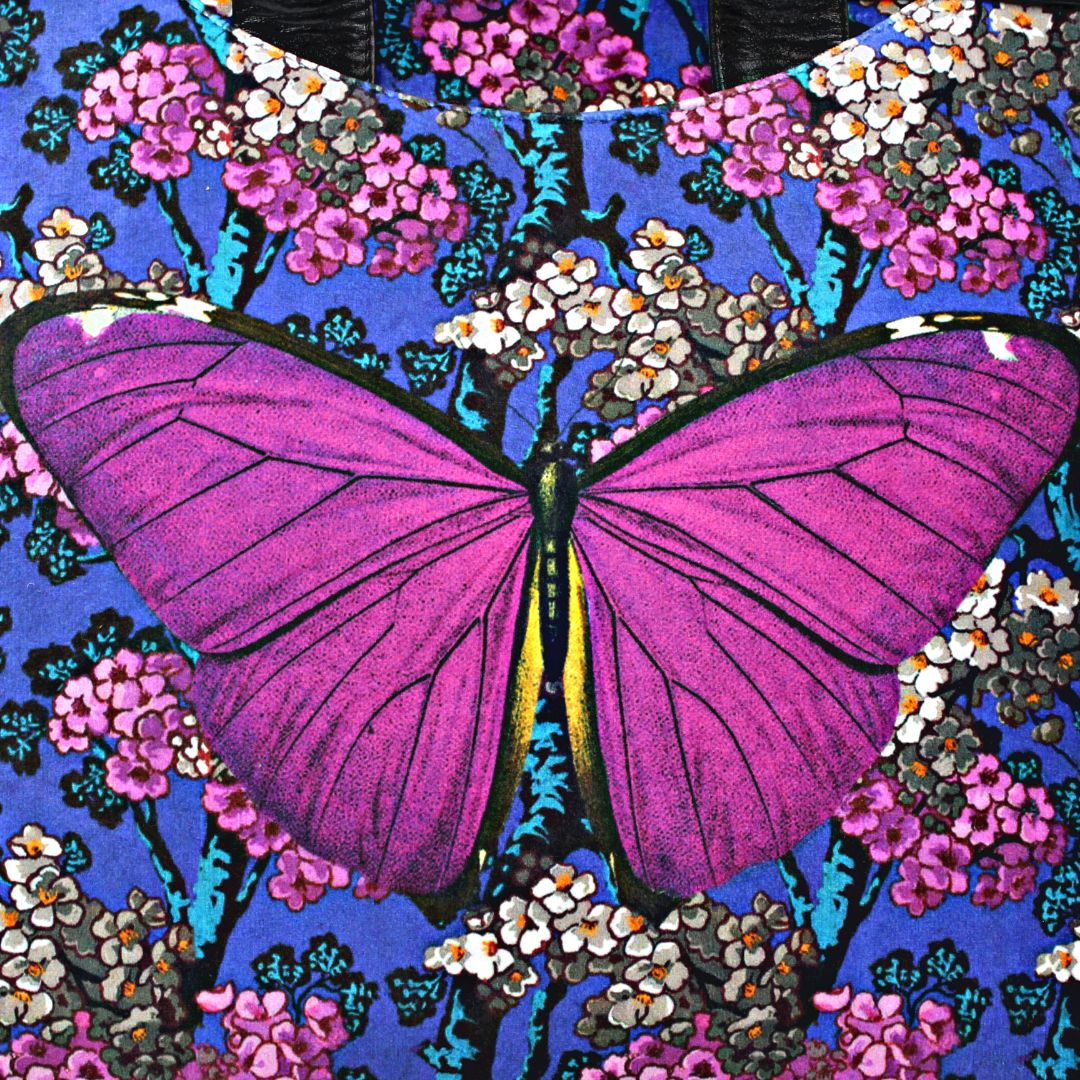 Geanta laptop din catifea BUTTERFLY 14"