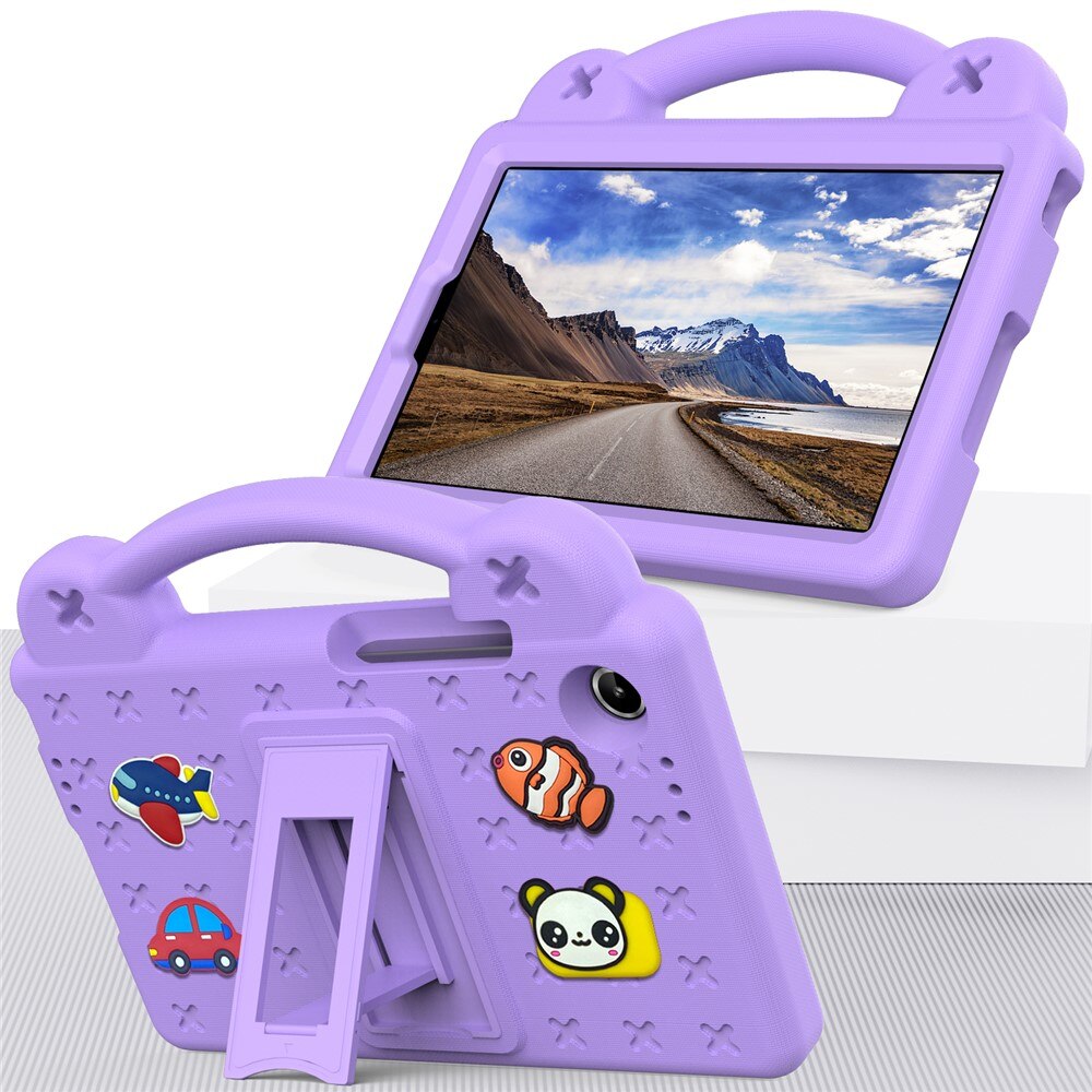 Etui pentru tableta, XGSM, Lenovo Tab One, fiolet, cu suport, material EVA