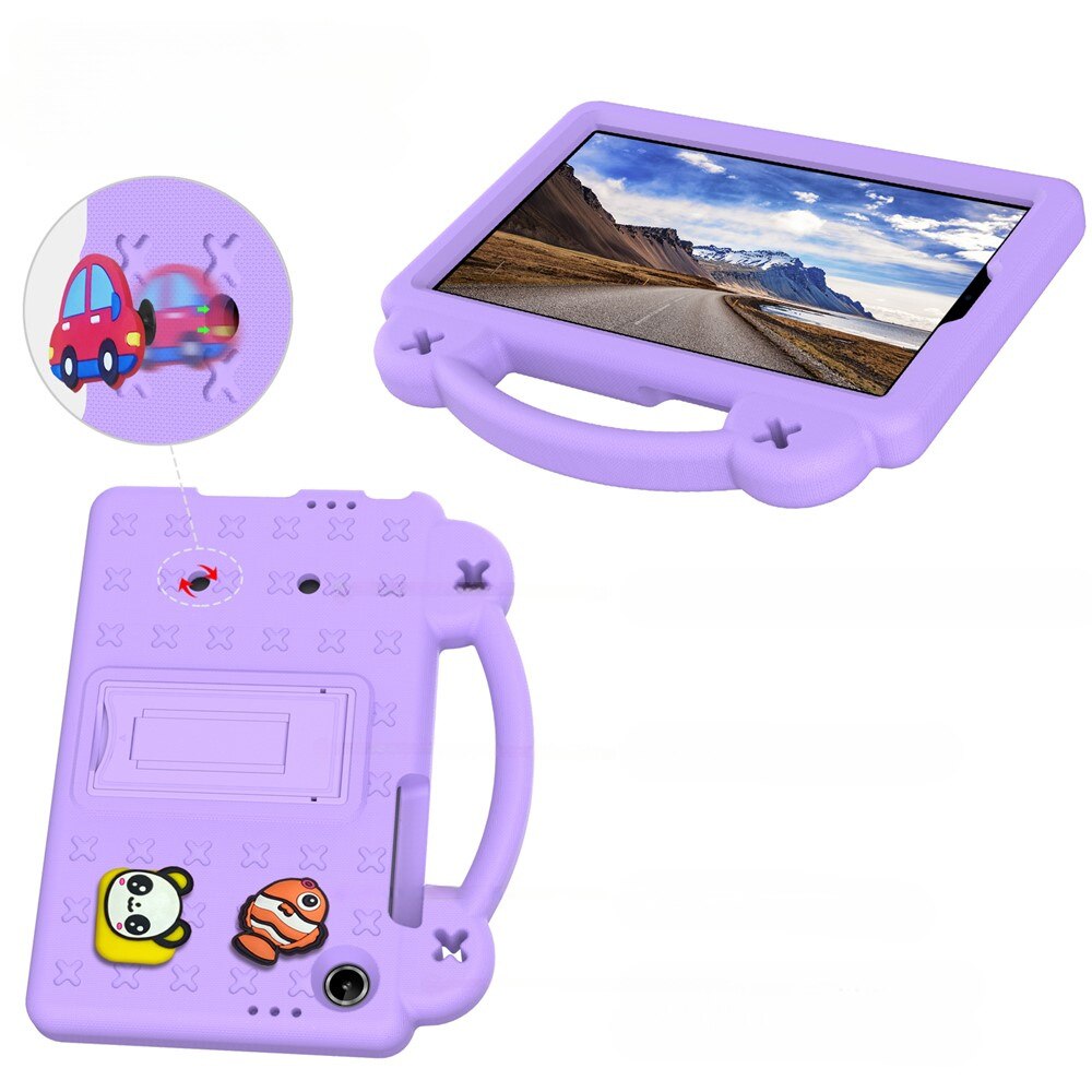 Etui pentru tableta, XGSM, Lenovo Tab One, fiolet, cu suport, material EVA