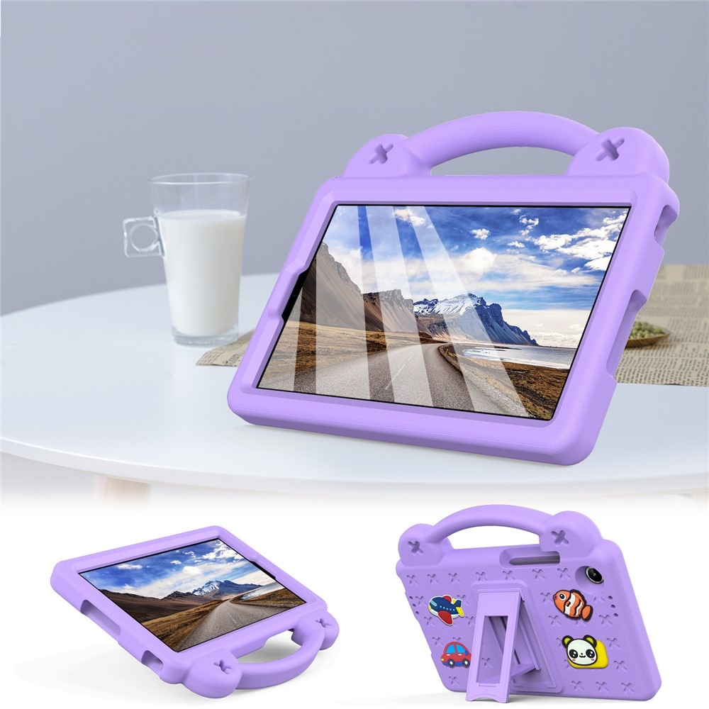 Etui pentru tableta, XGSM, Lenovo Tab One, fiolet, cu suport, material EVA