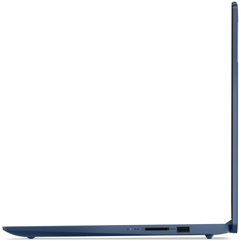 Laptop Lenovo IdeaPad Slim 3 15IAH8 cu procesor Intel® Core™ i5-12450H pana la 4.4 GHz, 15.6", Full HD, IPS, 16GB, 512GB SSD, Intel® UHD Graphics, No OS, Abyss Blue