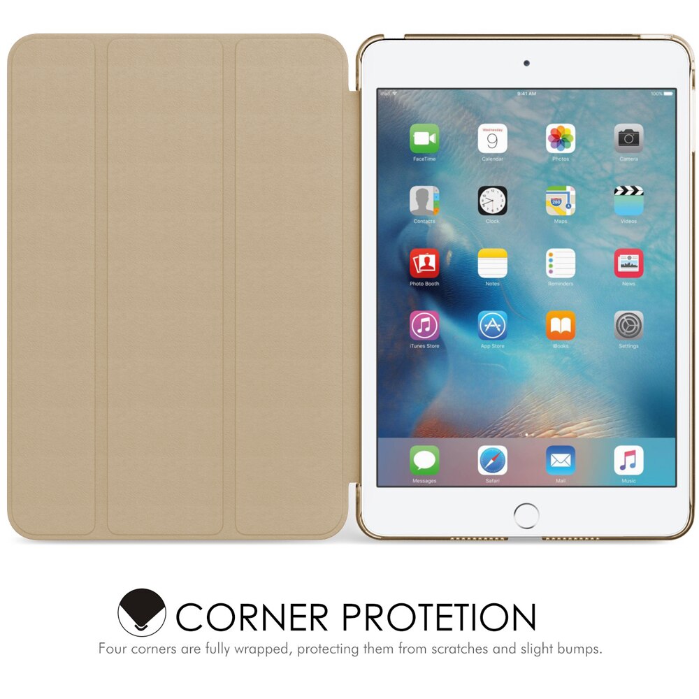 Husa tablete, reglabila, functie trezire/somn, multicolor, pentru iPad Mini 4