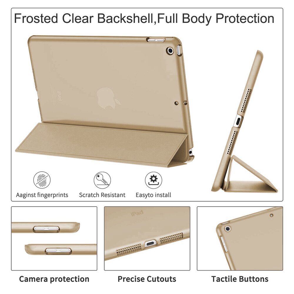 Husa tablete, reglabila, functie trezire/somn, multicolor, pentru iPad Mini 4