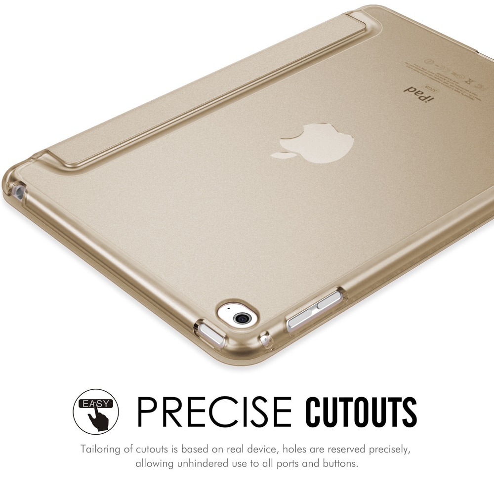 Husa tablete, reglabila, functie trezire/somn, multicolor, pentru iPad Mini 4