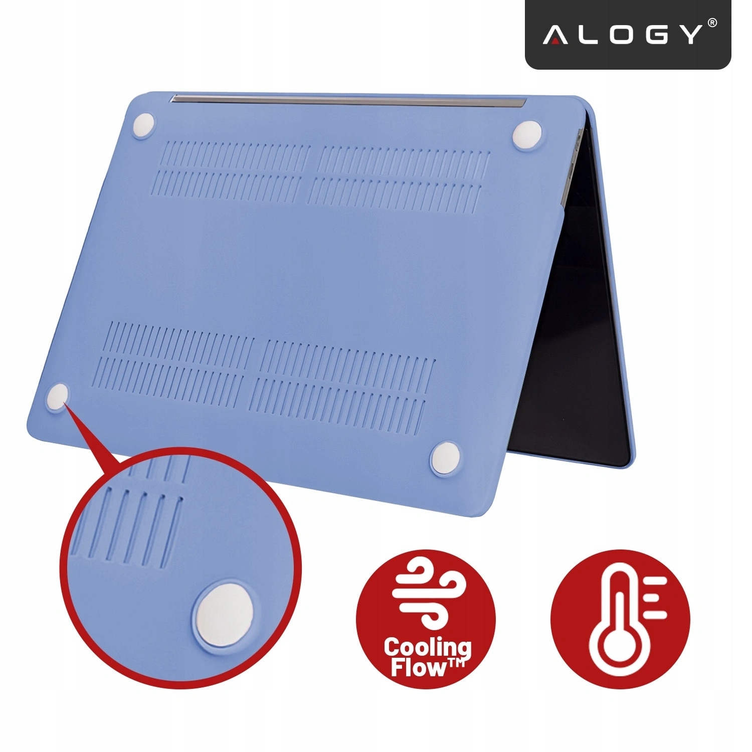 Etui laptop Alogy pentru Apple MacBook Air 13 / 13.3" 2018-2021, M1 A2337/A2179/A1932