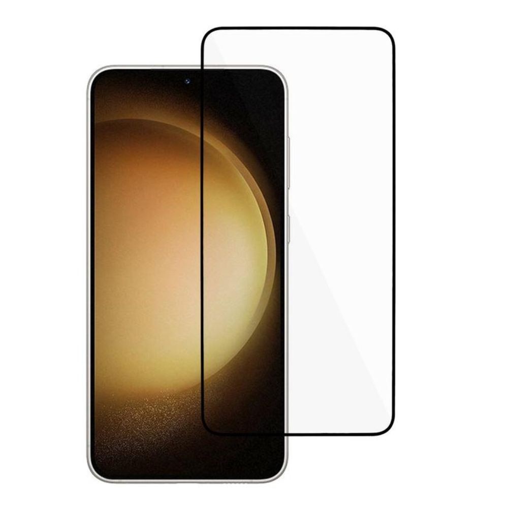 Folie din sticla 5D securizata, Compatibila cu Samsung Galaxy A17, Full Glue, Premium, Neagra