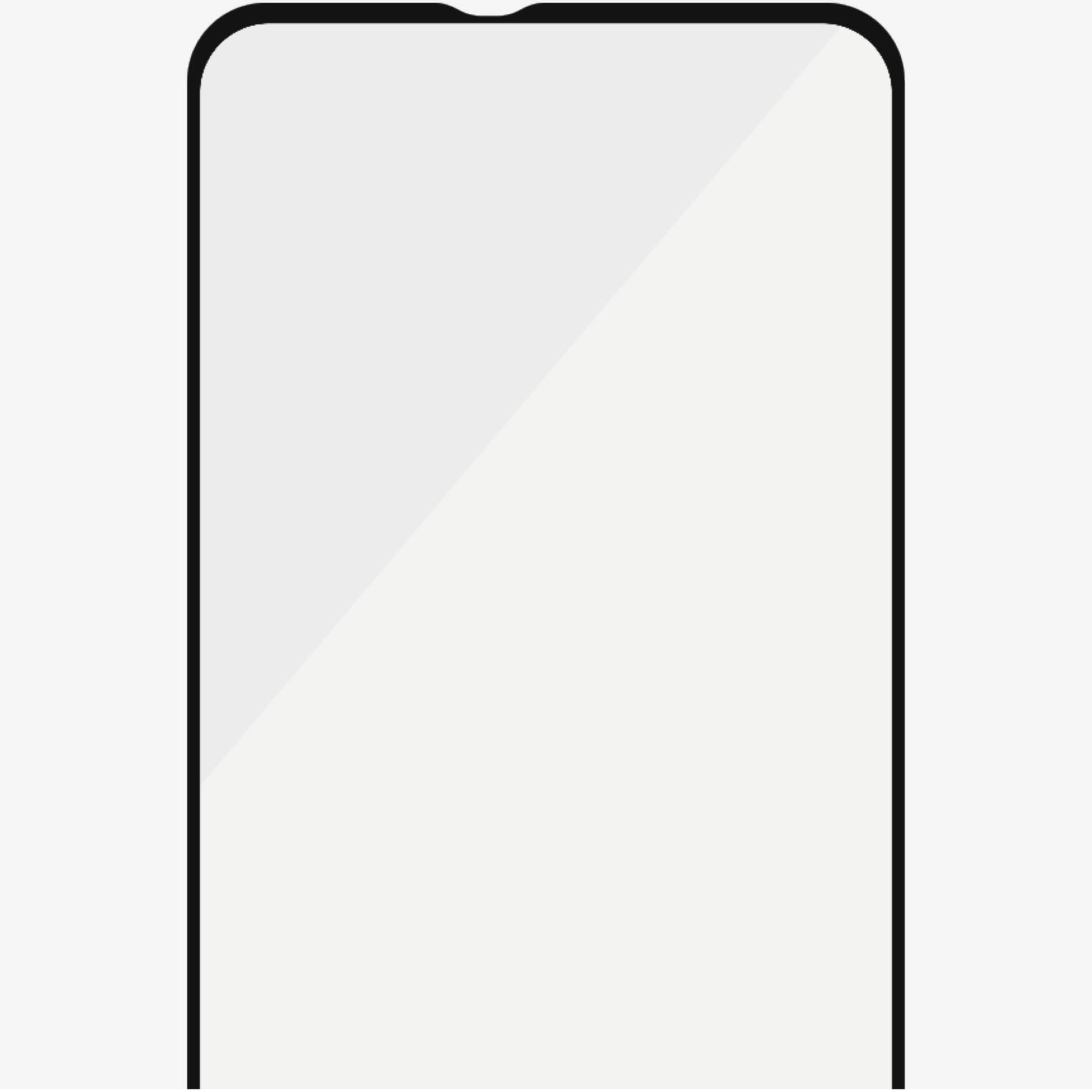 Folie de protectie PanzerGlass din sticla pentru Xiaomi Redmi Note 9T, Transparenta / Rama Neagra