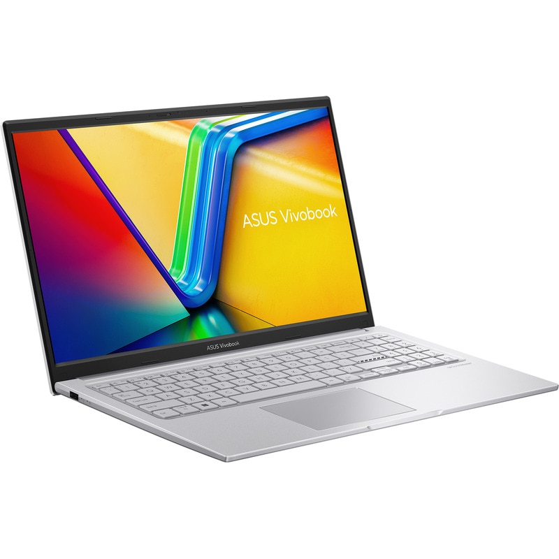 Laptop ASUS Vivobook X1504VA Procesor Intel Core i3-1315U 10M Cache, up to 4.50 GHz 15.6" FHD, 24 GB RAM, 256 GB SSD, Windows 11 Pro, Intel Iris Xe Graphics, Argintiu