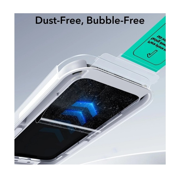 Pachet 3 x Folie Sticla Securizata UltraFit Compatibila Cu iPhone 17 Pro Max, Aplicator Inclus, Montaj Usor, Transparenta
