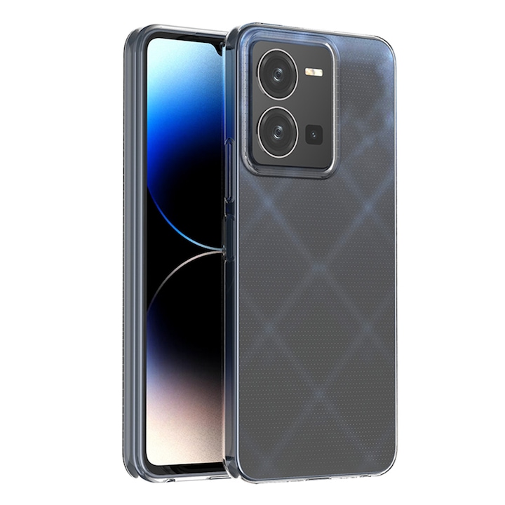 Husa telefon compatibila cu Vivo Y35/Y22/Y22S, Hurtel, TPU, Transparent