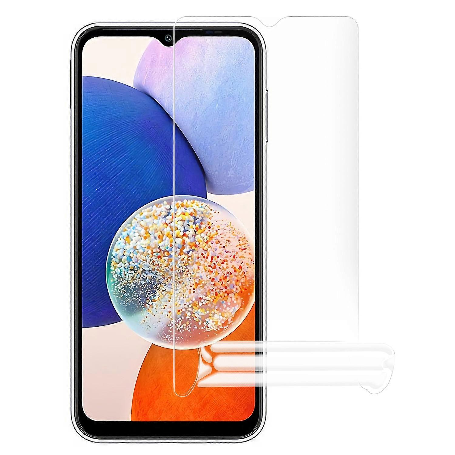 Folie de protectie ecran compatibila cu Samsung Galaxy A16 din silicon, TPU, Perfect fit, acopera tot ecranul, transparenta, ISAG
