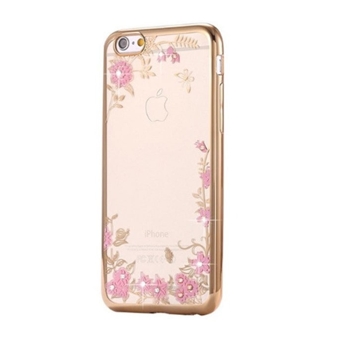 Husa Flower Huawei Mate 10 Lite Gold
