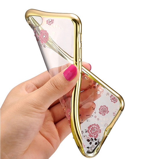 Husa Flower Huawei Mate 10 Lite Gold
