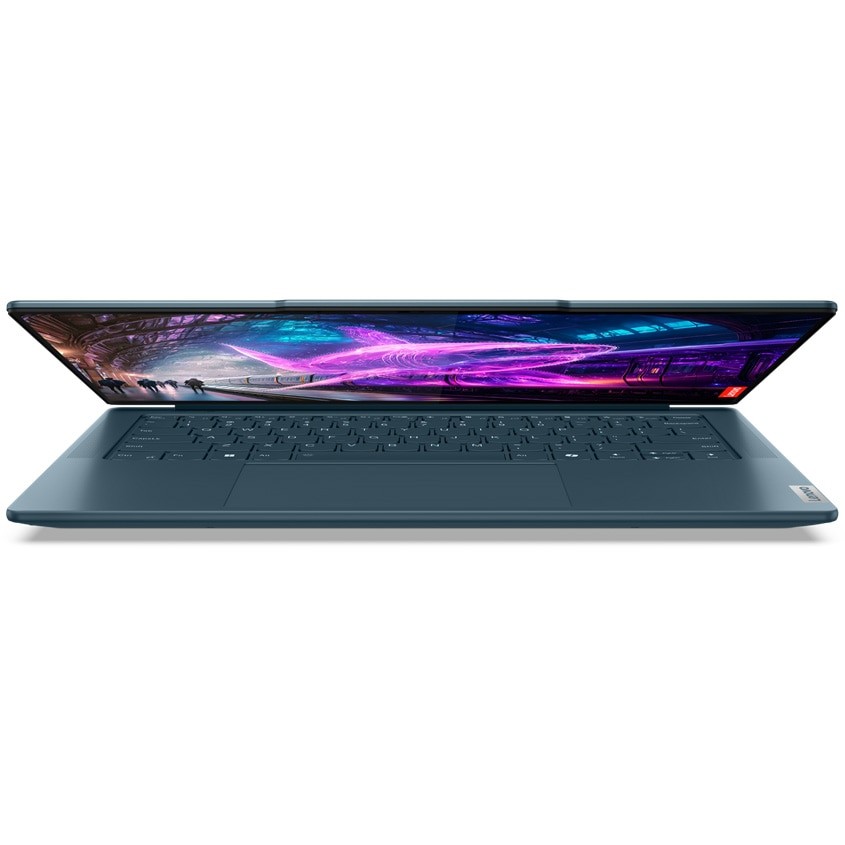 Laptop Lenovo Yoga Pro 7 14AHP9 cu procesor AMD Ryzen™ 7 8845HS pana la 5.1GHz, 14.5", 3K, IPS, 120Hz, 16GB LPDDR5x, 1TB SSD, AMD Radeon™ 780M Graphics, No OS, Tidal Teal, 3y on-site, Premium Care