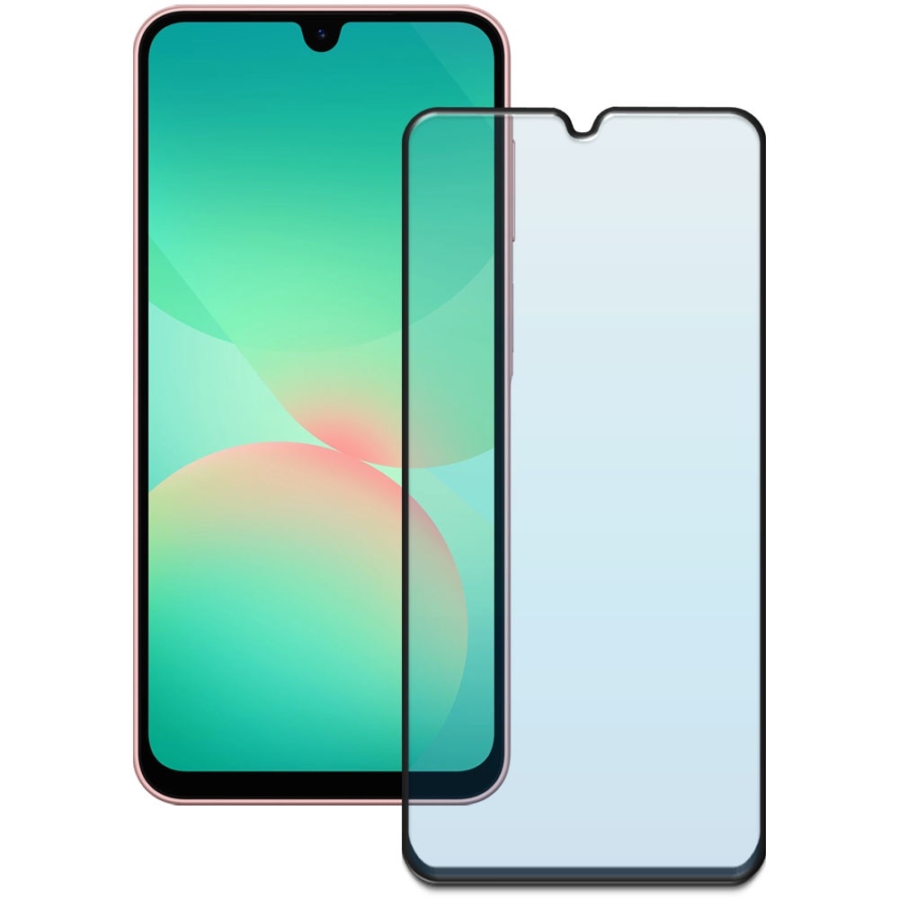 Folie din sticla securizata pentru Samsung Galaxy A26 5G, HAMSTERBOX Glass Shield, Protectie completa ecran, Full face, Aplicare rapida, Case Friendly, Transparenta