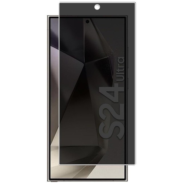 Folie Sticla Securizata Upzz Privacy Compatibila Cu Samsung Galaxy S25 Ultra, Full Glue, Case Friendly, Antispy