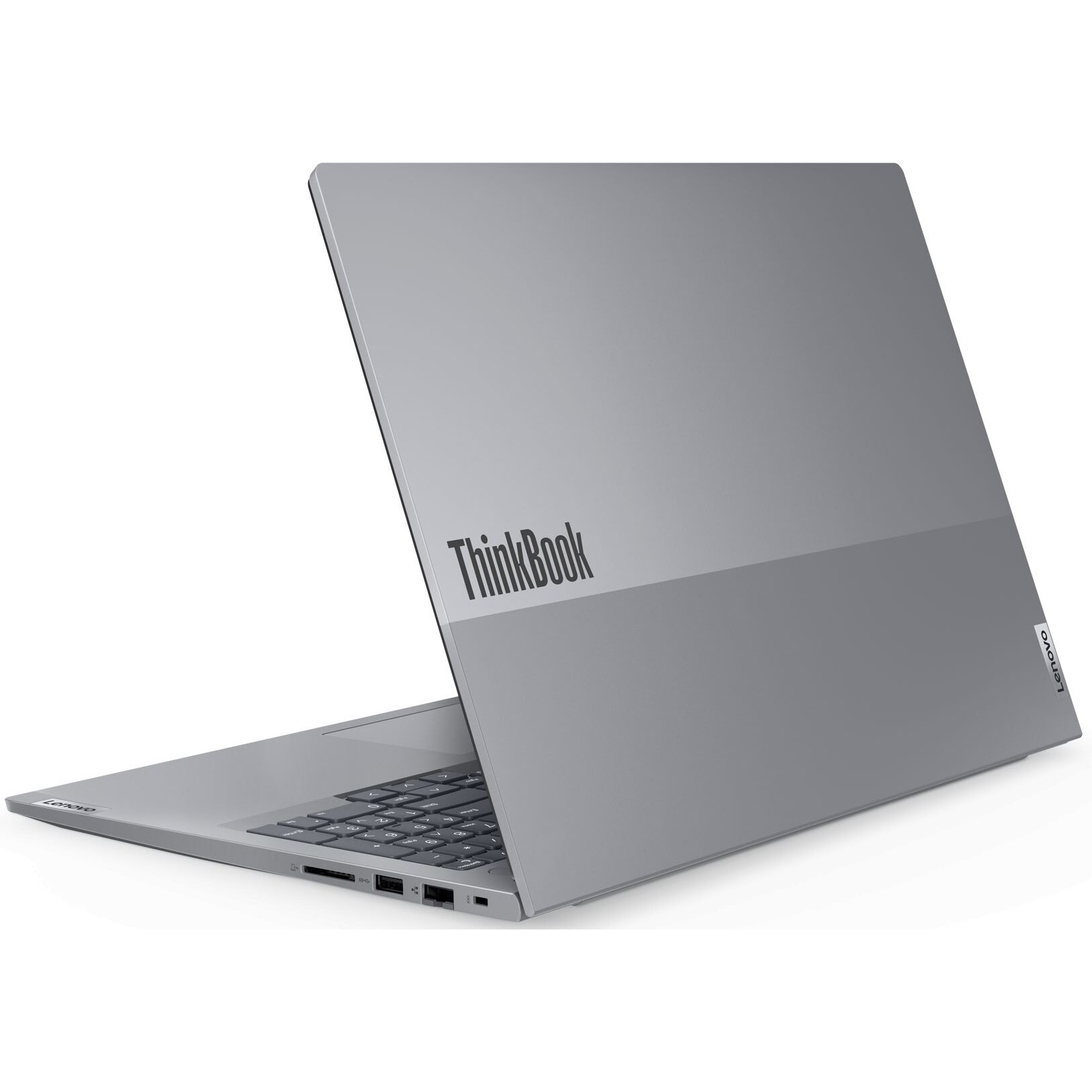 Laptop Lenovo ThinkBook 16 G7 ARP, 16" WUXGA 1920x1200 IPS 300nits, AMD Ryzen 5 7535HS 6-core, 32 GB DDR5, 512 GB SSD m2 PCIe, AMD Radeon 660M Graphics, Windows 11 Pro, Aluminium Case 1.70 kg Arctic Grey