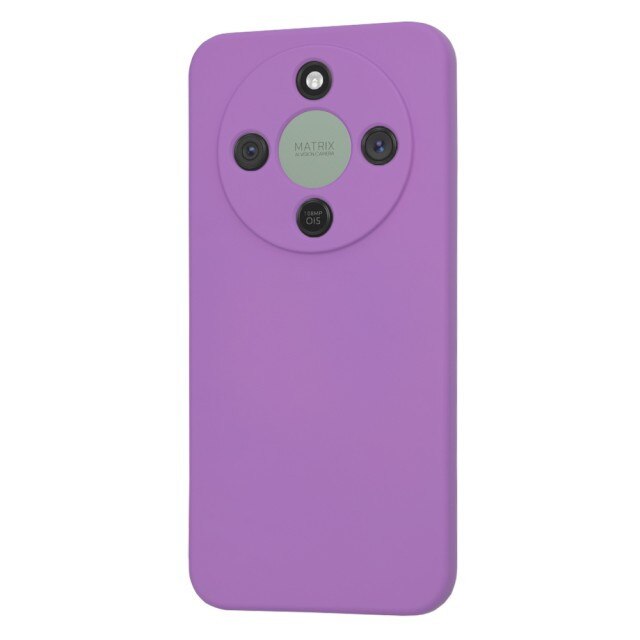 Husa Upzz® No Logo Compatibila Cu Honor Magic 8 Lite, Protectie La Camere, Alcantara La Interior, Purple
