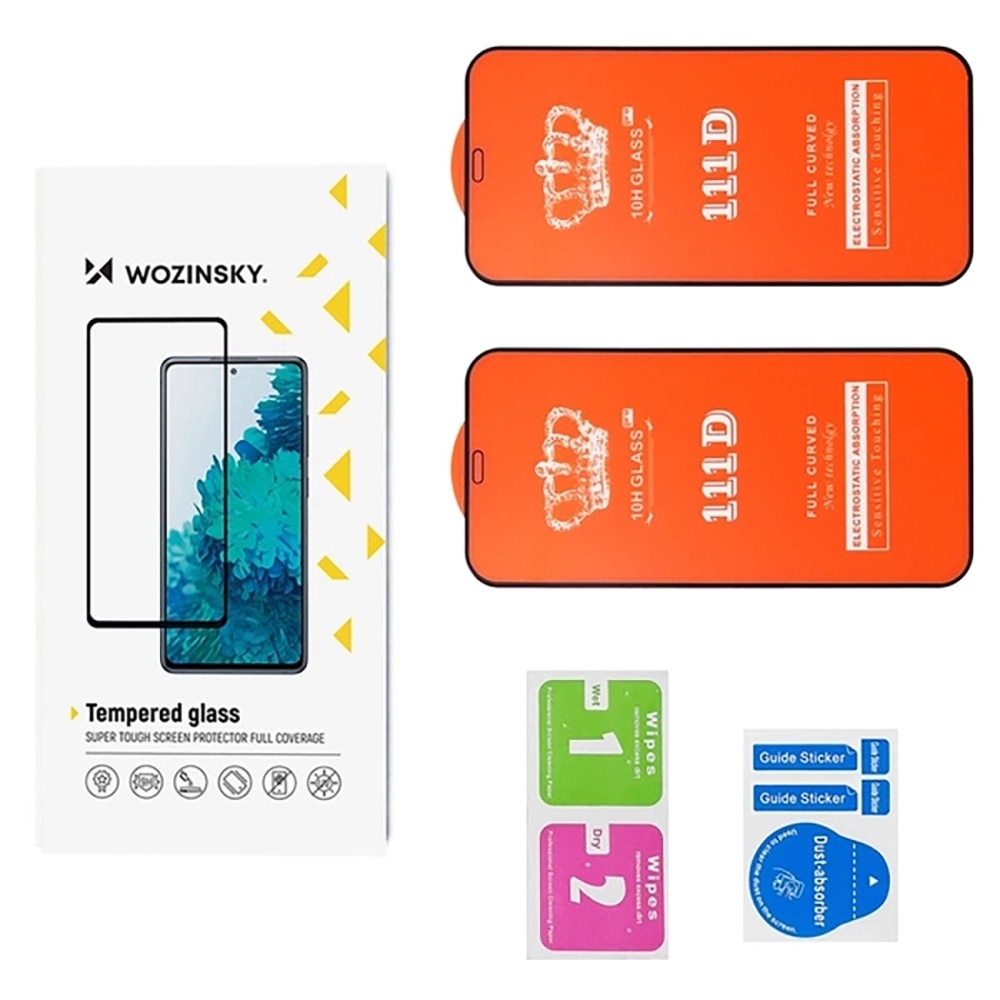 Set 2 folii sticla Wozinsky Glass compatibila cu Xiaomi Poco M7, Transparent