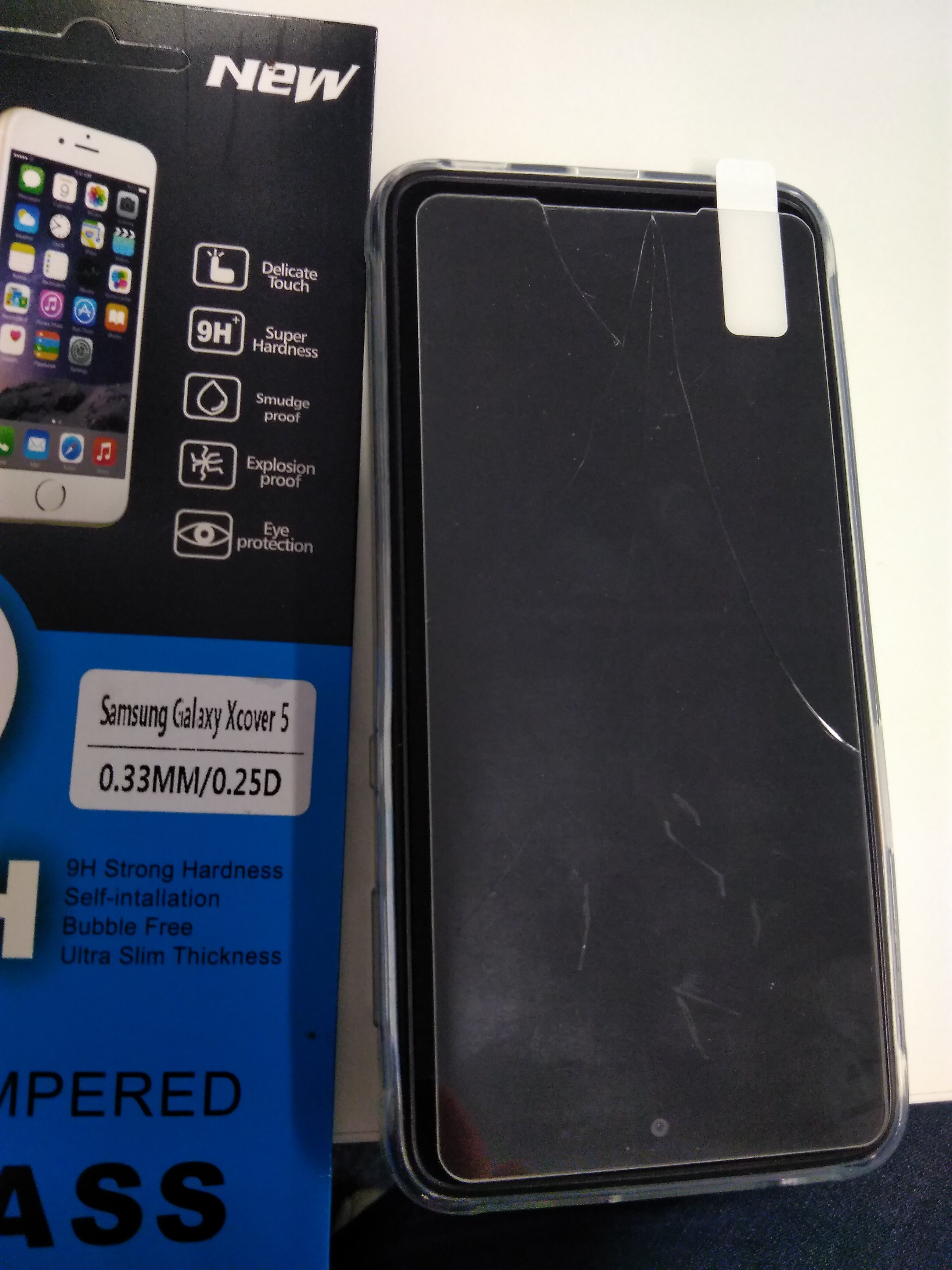 Folie de protectie tempered glass pentru Samsung Galaxy Xcover 5