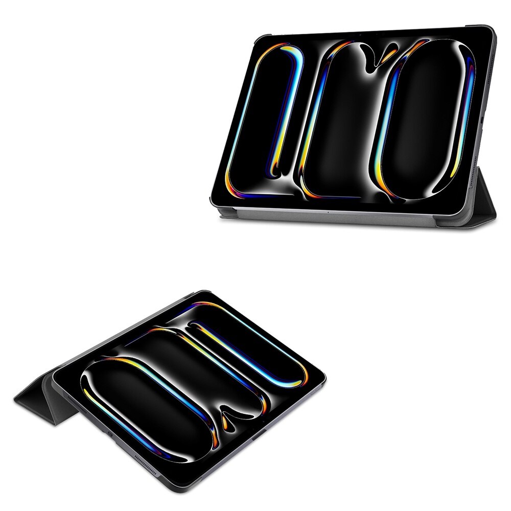 Husa compatibila cu Apple iPad Pro 13 (2024), 13.0 inchi, Tip carte, Bounce Comando, Protectie completa, Stand, Starry Night