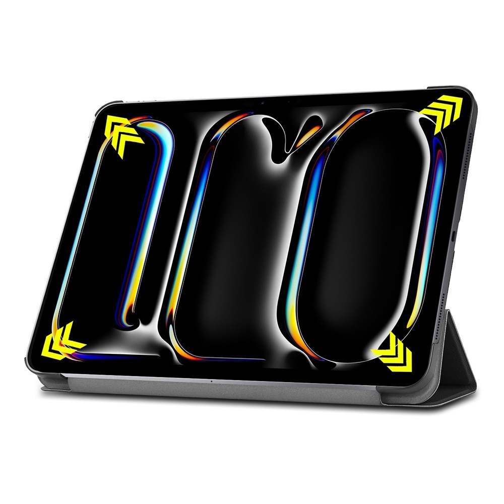 Husa compatibila cu Apple iPad Pro 13 (2024), 13.0 inchi, Tip carte, Bounce Comando, Protectie completa, Stand, Starry Night