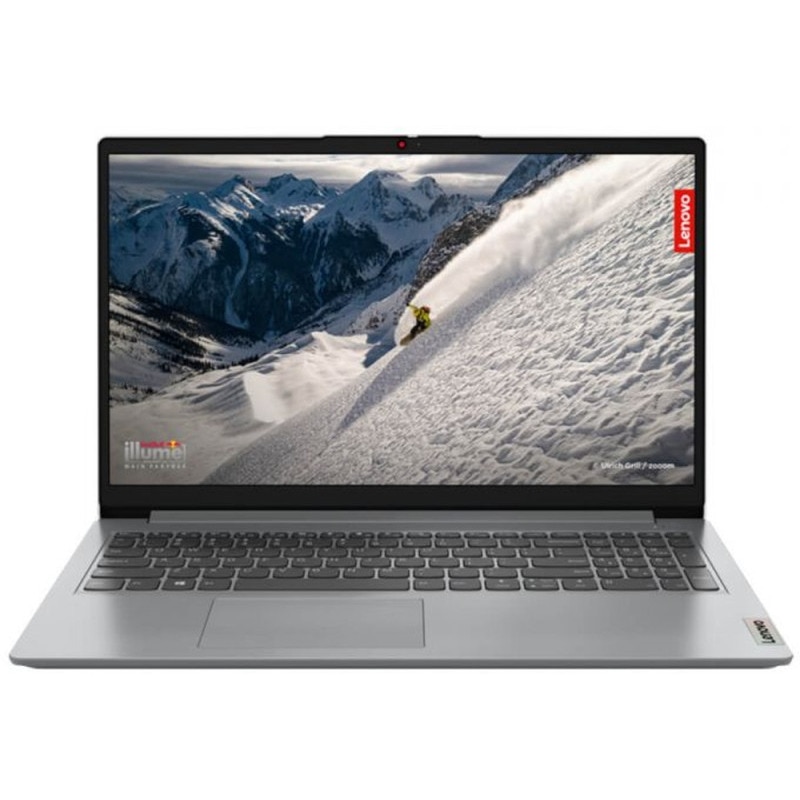 Laptop Lenovo IdeaPad 1 15AMN7 cu procesor AMD Ryzen™ 3 7320U pana la 4.1GHz, 15.6" HD, 8GB LPDDR5 RAM, 256GB SSD, AMD Radeon™ 610M Graphics, No OS, Cloud Grey