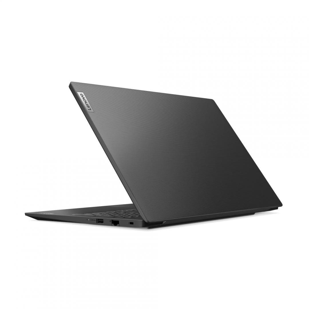 Laptop Lenovo V15 G5 IRL, 15.6" FHD (1920x1080) TN 300nits Anti-glare, 45% NTSC, Intel Core i3-1315U, 6C (2P + 4E) / 8T, P-core 1.2 / 4.5GHz, E-core 0.9 / 3.3GHz, 10MB, Video Integrated Intel UHD Graphics, RAM 1x 8GB SO-DIMM DDR5-5200, 256GB SSD M.2