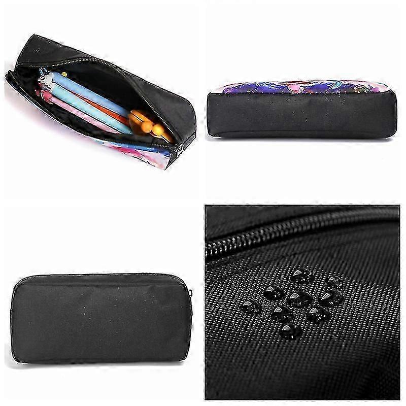 Rucsac multicolor 17 inch, set de 3 piese (rucsac + geanta + penar), impermeabil, 44x28x13cm