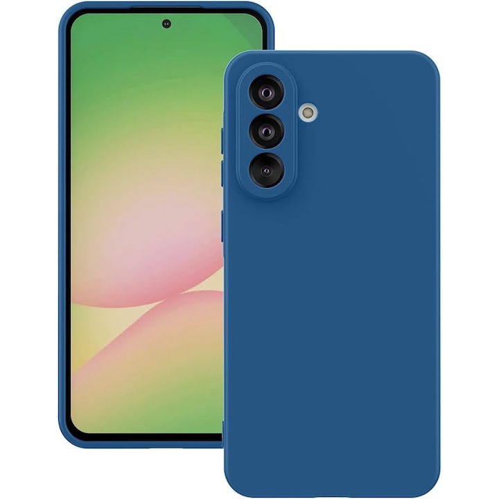 Husa pentru Samsung Galaxy A56 5G, silicon, interior de catifea