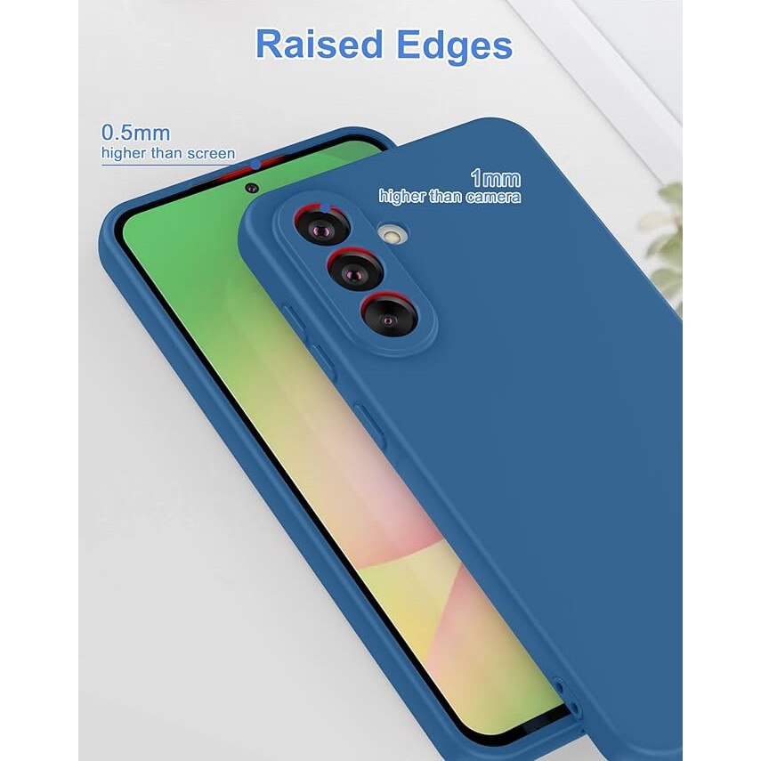 Husa pentru Samsung Galaxy A56 5G, silicon, interior de catifea
