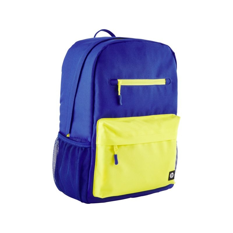 Rucsac laptop HP, 15.6 inch, Albastru/Galben